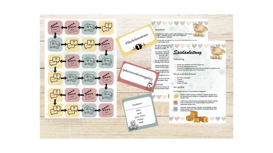 Babyparty-Spiele