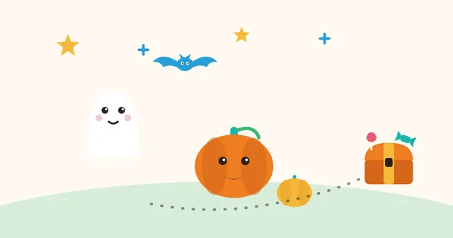 Halloween-Schatzsuche für Kinder: gruselig genau richtig dosiert