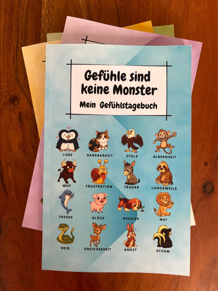 Gefühlstagebuch – Farbvariante Blau