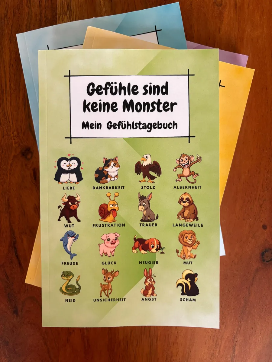Gefühlstagebuch – Farbvariante Grün